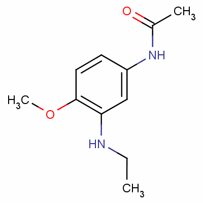 N-[3-(ethylamino)-4-methoxyphenyl ]acetamide Structure,57039-61-9Structure