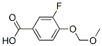 Benzoic acid,3-fluoro-4-(methoxymethoxy)-(9ci) Structure,570408-32-1Structure