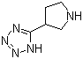2H-Tetrazole, 5-(3-pyrrolidinyl)- Structure,570424-05-4Structure