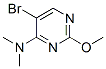 5-Bromo-4-(dimethylamino)-2-methoxypyrimidine Structure,57054-81-6Structure