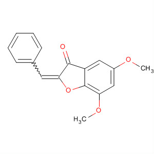 (Z)-2-benzylidene-4,6-dimethoxybenzofuran-3(2h)-one;aurone Structure,57060-61-4Structure