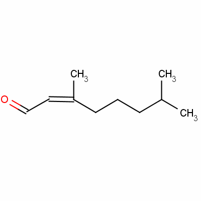 3,7-Dimethyloct-2-enal Structure,57069-90-6Structure