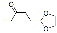 1-Penten-3-one,5-(1,3-dioxolan-2-yl)- Structure,57072-56-7Structure