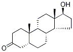 17alpha-羟基-5alpha-雄甾烷-3-酮结构式_571-24-4结构式