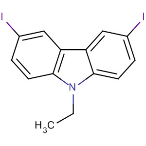 9-Ethyl-3,6-diiodo-9h-carbazole Structure,57103-07-8Structure