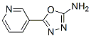 5-吡啶-3-基-1,3,4-噁二唑-2-胺结构式_5711-73-9结构式