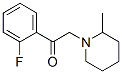 Ethanone,1-(2-fluorophenyl)-2-(2-methyl-1-piperidinyl)-(9ci) Structure,571152-98-2Structure