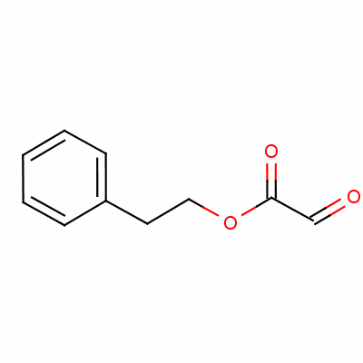 2-Phenylethyl oxoacetate Structure,57130-87-7Structure