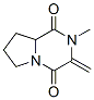 (9CI)-六氢-2-甲基-3-亚甲基吡咯并[1,2-a]吡嗪-1,4-二酮结构式_57138-42-8结构式