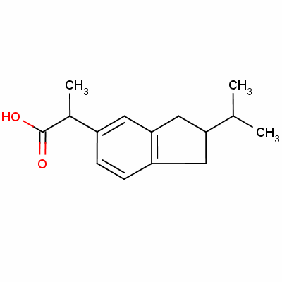 2-(2-Isopropyl-5-indanyl)propionic acid Structure,57144-56-6Structure