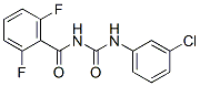 N-(((3-chlorophenyl)amino)carbonyl)-2,6-difluorobenzamide Structure,57160-57-3Structure