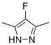 4-氟-3,5-二甲基-1H-吡唑结构式_57160-76-6结构式