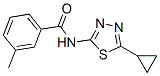 Benzamide,n-(5-cyclopropyl-1,3,4-thiadiazol-2-yl)-3-methyl-(9ci) Structure,571954-81-9Structure