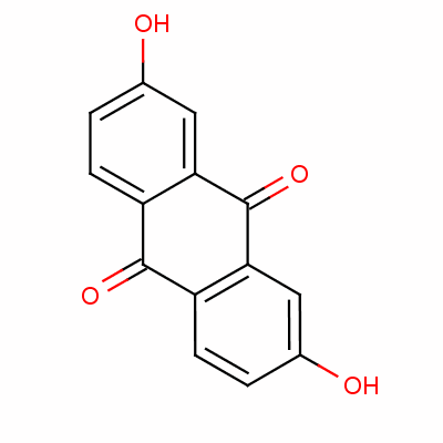 2,7-二羟基-9,10-蒽二酮结构式_572-93-0结构式