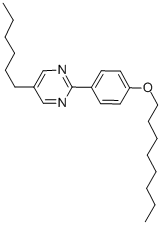 5-N-hexyl-2-[4-(n-octyloxy)phenyl ]pyrimidine Structure,57202-30-9Structure
