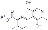 Pyridoxylidene-l-isoleucine potassium salt Structure,57212-58-5Structure
