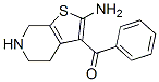 Methanone,(2-amino-4,5,6,7-tetrahydrothieno[2,3-c]pyridin-3-yl)phenyl-(9ci) Structure,57226-72-9Structure