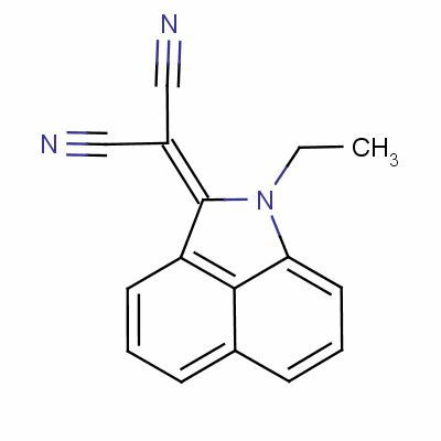 [1-Ethylbenz[cd]indol-2(1h)-ylidene]malononitrile Structure,57232-94-7Structure