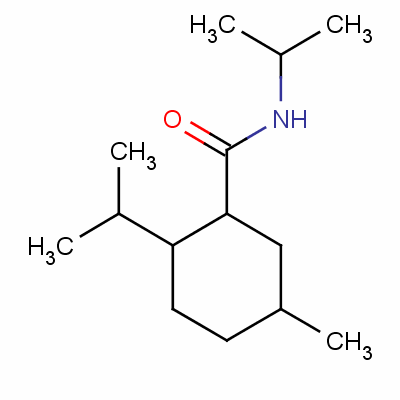 N,2-bis(isopropyl)-5-methylcyclohexanecarboxamide Structure,57233-04-2Structure
