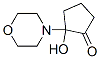 Cyclopentanone,2-hydroxy-2-(4-morpholinyl)-(9ci) Structure,57234-11-4Structure