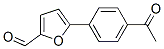 5-(4-乙酰苯基)-呋喃-2-甲醛结构式_57268-39-0结构式