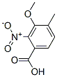 3-Methoxy-4-methyl-2-nitrobenzoic acid Structure,57281-77-3Structure