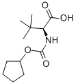 (S)-2-cyclopentyloxycarbonylamino-3,3-dimethyl-butyric acid Structure,572924-00-6Structure