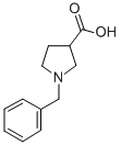 1-苄基吡咯烷-3-甲酸结构式_5731-18-0结构式