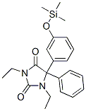 1,3-Diethyl-5-phenyl-5-[3-(trimethylsiloxy)phenyl ]-2,4-imidazolidinedione Structure,57326-25-7Structure