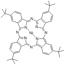 (Tetra-t-butylphthalocyaninato)nickel(Ⅱ) Structure,57328-22-0Structure