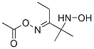 2-Hydroxyamino-2-methyl-3-pentanoneoximeacetate Structure,57338-32-6Structure