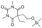 5-Ethyl-1,3-dimethyl-5-[2-(trimethylsiloxy)ethyl ]-2,4,6(1h,3h,5h)-pyrimidinetrione Structure,57346-58-4Structure