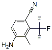 4-氨基-3-甲基-2-(三氟甲基)苯甲腈结构式_573764-86-0结构式