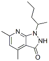 3H-pyrazolo[3,4-b]pyridin-3-one,1,2-dihydro-4,6-dimethyl-1-(1-methylbutyl)-(9ci) Structure,573939-28-3Structure