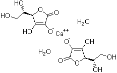 抗坏血酸钙结构式_5743-28-2结构式
