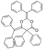 5,5-Diphenyl-2,6-bis(diphenylmethylene)-1,3-dioxan-4-one Structure,57438-11-6Structure