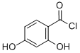 Benzoyl chloride,2,4-dihydroxy-(9ci) Structure,57438-38-7Structure