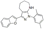 Pyrazolo[3,4-b]azepine,3-(2-benzofuranyl)-1-(2,5-dimethylphenyl)-1,4,5,6,7,8-hexahydro-(9ci) Structure,574702-55-9Structure