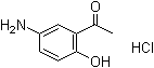 5-氨基-2-羟基苯乙酮盐酸盐结构式_57471-32-6结构式
