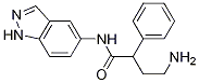 4-氨基-N-(1H-吲唑-5-基)-2-苯基-丁酰胺结构式_574726-31-1结构式