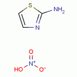 2-氨基噻唑硝酸盐结构式_57530-25-3结构式