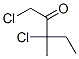 1,3-二氯-3-甲基-2-戊酮结构式_57539-85-2结构式