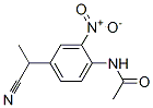 2-(4-(Acetylamino)-3-nitrophenyl)propionitrile Structure,57555-89-2Structure