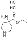4-Amino-piperidine-4-carboxylic acid ethyl ester 2hcl Structure,57611-99-1Structure