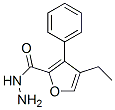 2-Furancarboxylicacid,4-ethyl-3-phenyl-,hydrazide(9ci) Structure,576170-45-1Structure