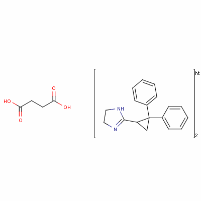 Cibenzoline succinate Structure,57625-97-5Structure
