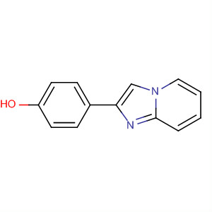 4-咪唑并[1,2-a]吡啶-2-基-苯酚结构式_57636-31-4结构式