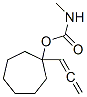 1-Propadienylcycloheptyl methylcarbamate Structure,57649-54-4Structure