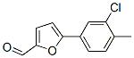 5-(3-Chloro-4-methylphenyl)-2-furaldehyde Structure,57666-53-2Structure