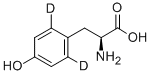 L-酪氨酸-d2(苯基-2,6-d2)结构式_57746-15-3结构式